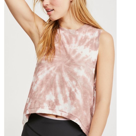Free People Tops - 🎉LAST CHANCE🎉 NWT FP Movement Love Tank Tie Dye / Fireside Combo